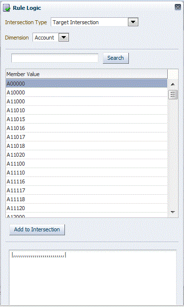 Image shows Rule Logic screen