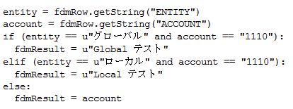 Image shows UNICODE Characters used in Jython Scripts