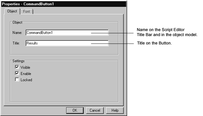 Image shows the Properties dialog box.