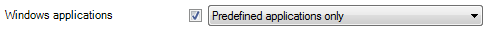 Limit Users to Predefined Windows Applications
