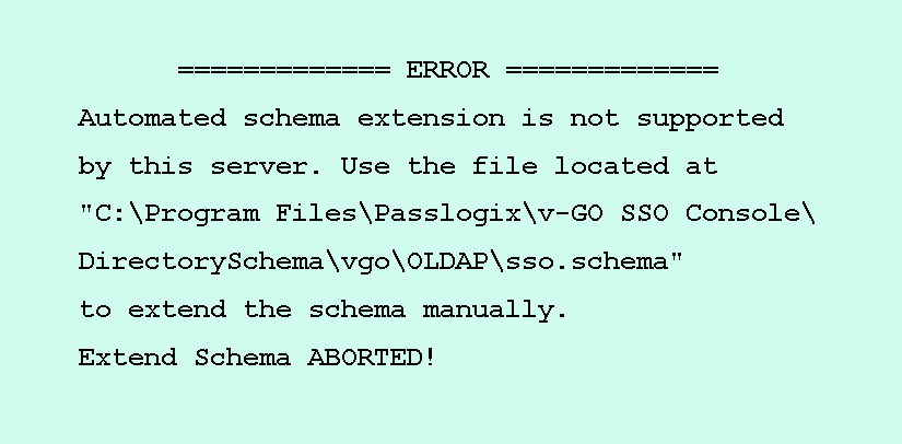 Open LDAP schema extension error