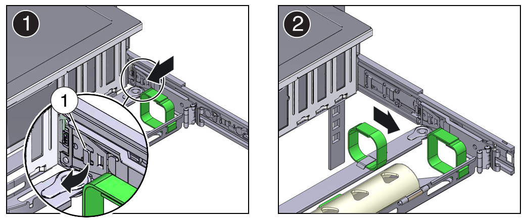 image:Figure showing how to disconnect connector B.