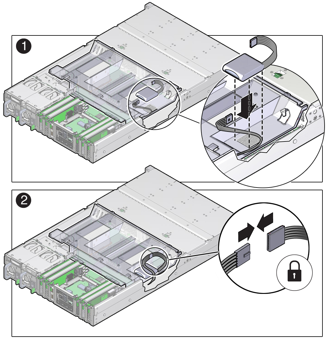 image:Figure showing the installation of the HBA super capacitor.