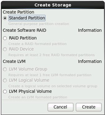 image:Graphic showing the Create Storage dialog.