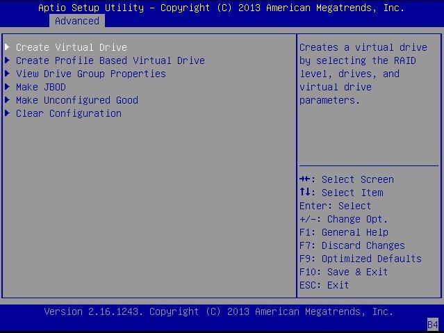 image:LSI Human Interface Interaction Configuration Utility main screen