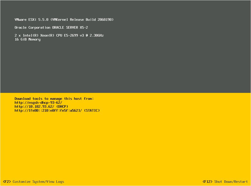 oplichterij krans Giraffe Configure Network Adapter Settings - Oracle® Server X5-2 Installation Guide  for VMware ESXi