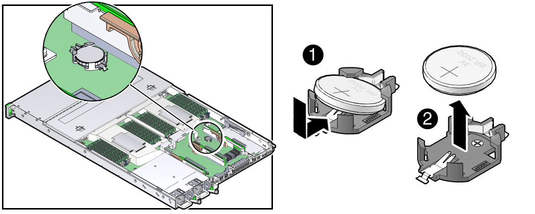 image:Figure showing how to remove the battery.