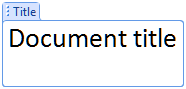 Word content control