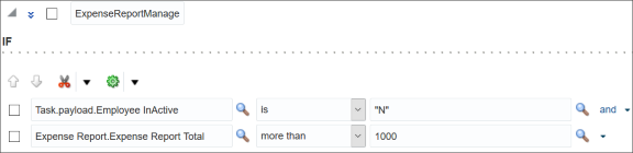 ルールのIfセクションの例