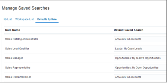 「ロール別デフォルト」UIのスクリーンショット