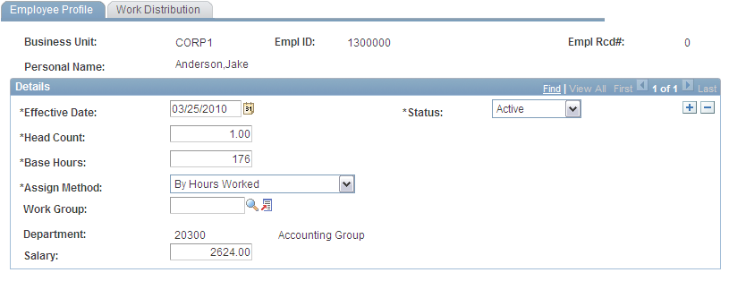 Setting Up Employee Profiles