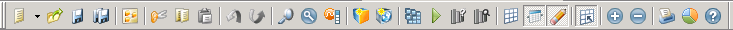 DataStage Designer Toolbar