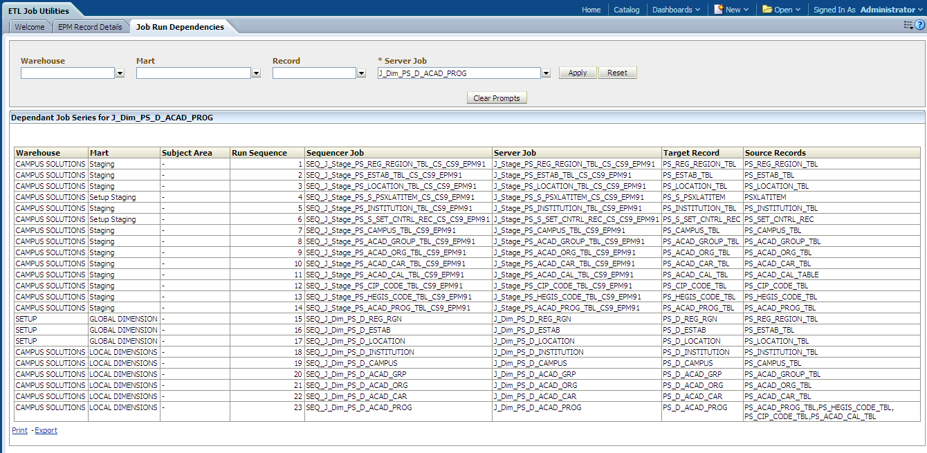 data_lineage_ETLJobUtilitiesDash_JobRunDependenciesPage