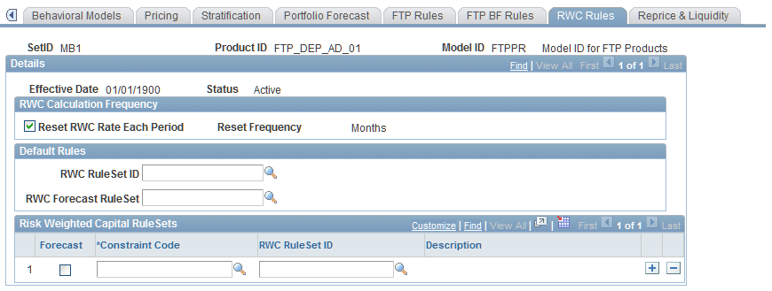 Financial Calculation Rules - RWC Rules page