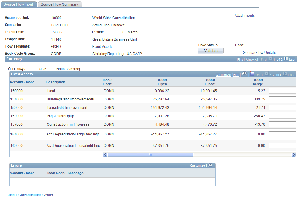 Source Flow Input