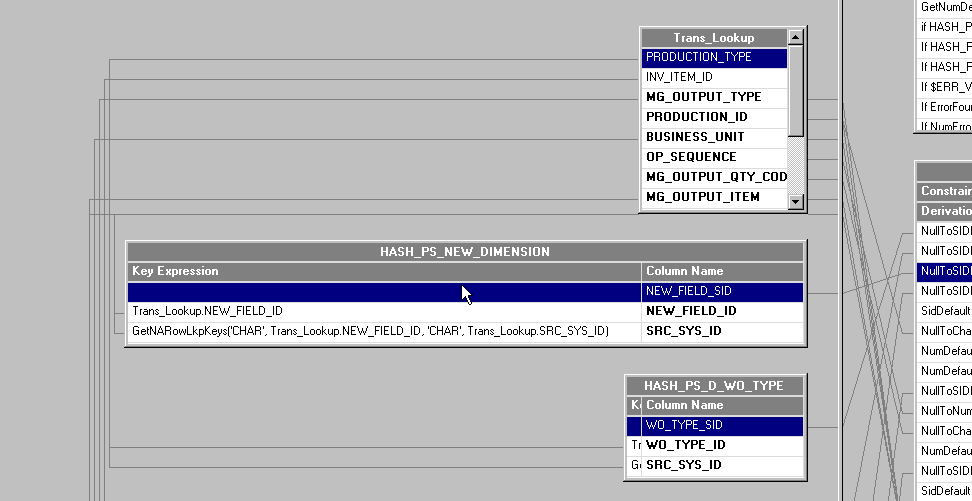 Transformer and Dimension Hash file join