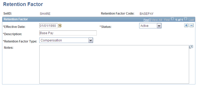 Retention Factor page