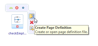 Router on a task flow page