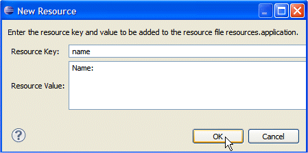 New Resource Dialog