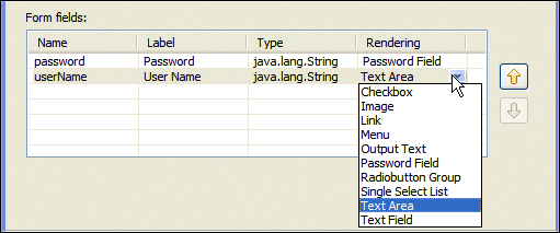 Form Type Dialog