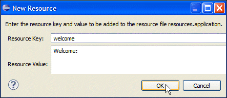 New Resource Dialog