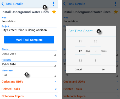 Détails de la tâche. Le tableau suivant fournit des détails sur chaque élément faisant l'objet d'un libellé.