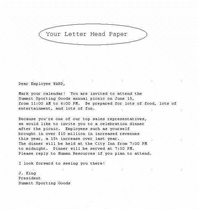 Form Of A Letter from docs.oracle.com
