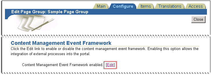 ページ・グループのCMEFのステータス。