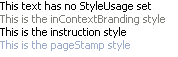 styleAttribute値