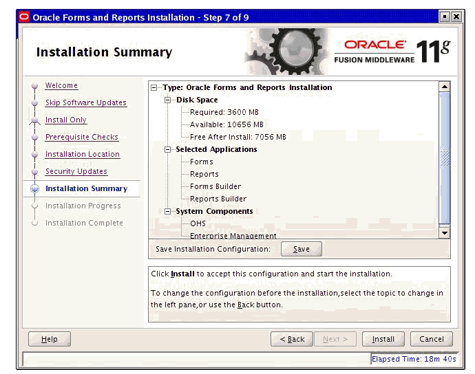 oracle java sliding reports relic