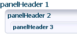 panelHeaderのサブセクション