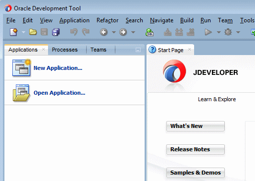 JDeveloper IDE