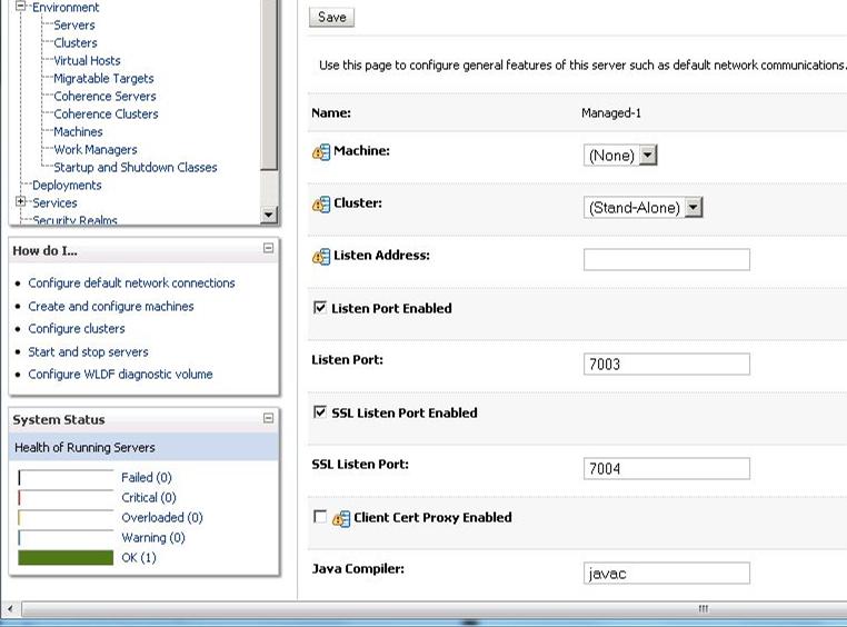 Step 3 Cloning Managed Servers