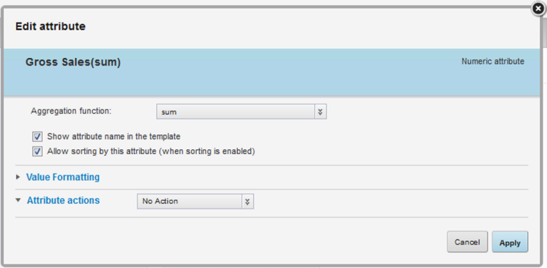 Edit Attribute dialog for a Details Template attribute