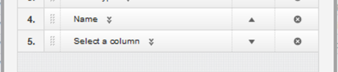 Results Table Edit Sort dialog with new sort rule added