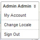 Studio menu options for users on the Discovery Applications page