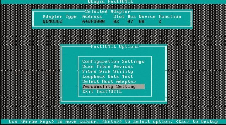 image:「Fast!UTIL Options」メニューを示した図。