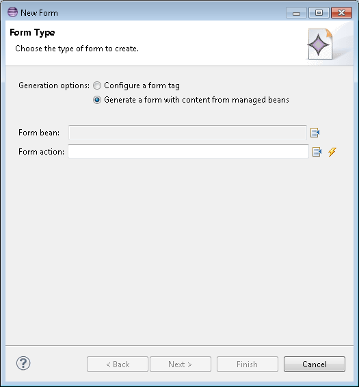 New Form Type Dialog