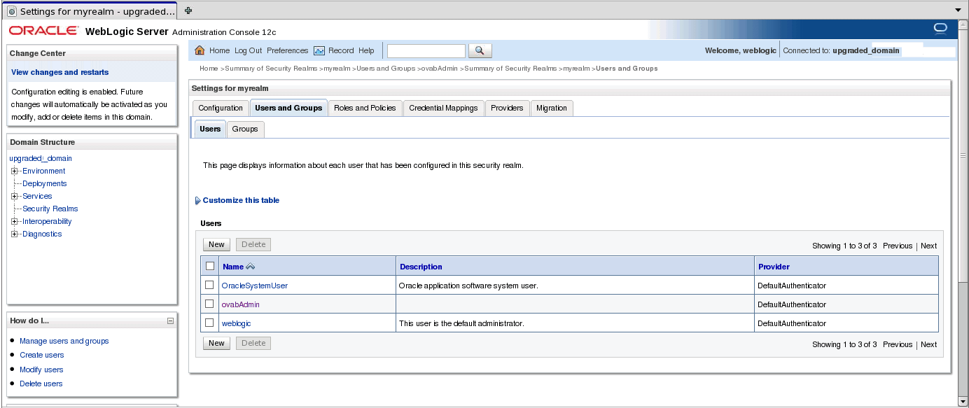 ovabAdminユーザーの追加