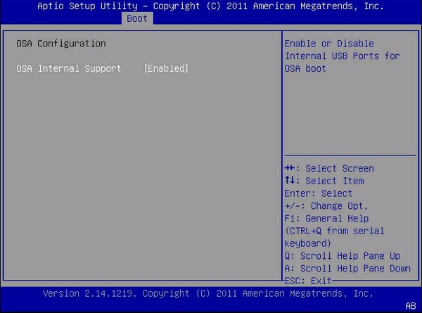 image:Ecran Oracle System Assistant du BIOS.