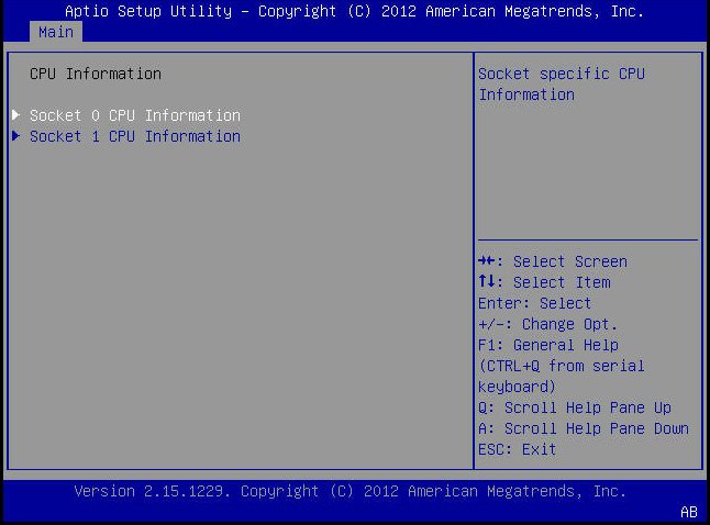 image:BIOS 設定ユーティリティー「Main」メニュー画面のスクリーンショット。