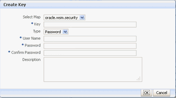 Entering a Value in the Key Field