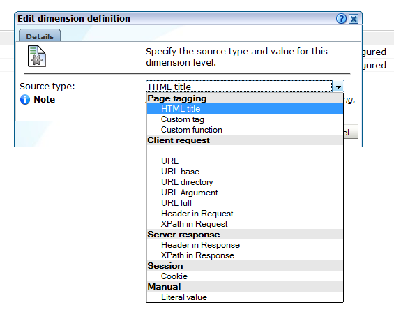ソース・タイプ・フレームワーク例外