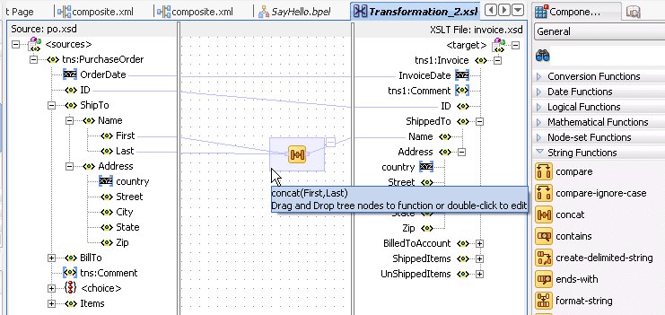 関数の使用