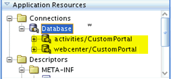 Database Connections to Seeded Data Sources