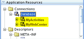 Database Connections to Seeded Data Sources