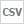 CSVアイコン(Microsoft Excel形式でレポートを保存する場合)