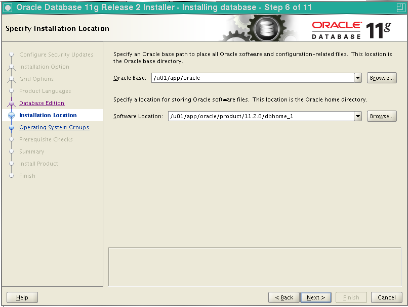A Installing the Oracle Database Software