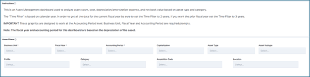 Asset Filters