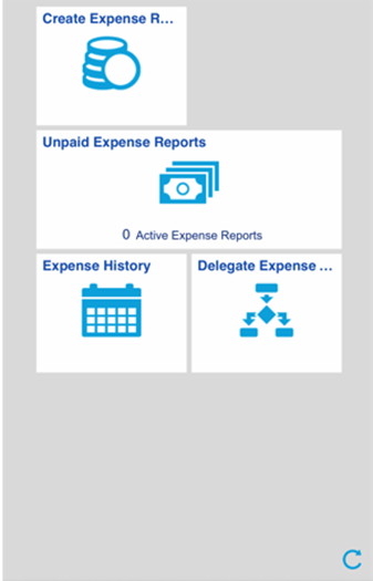 Expenses Dashboard page